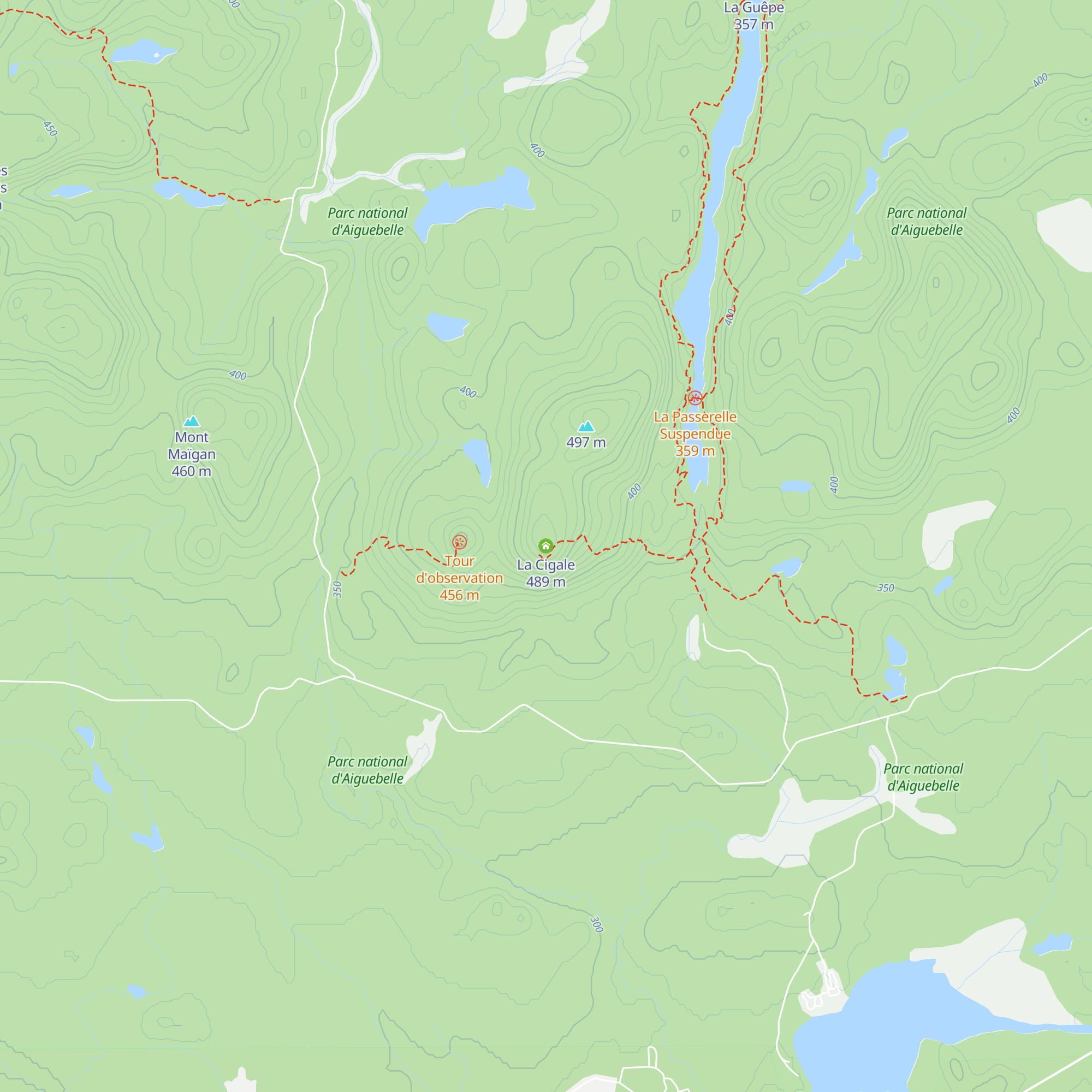 La Cigale map