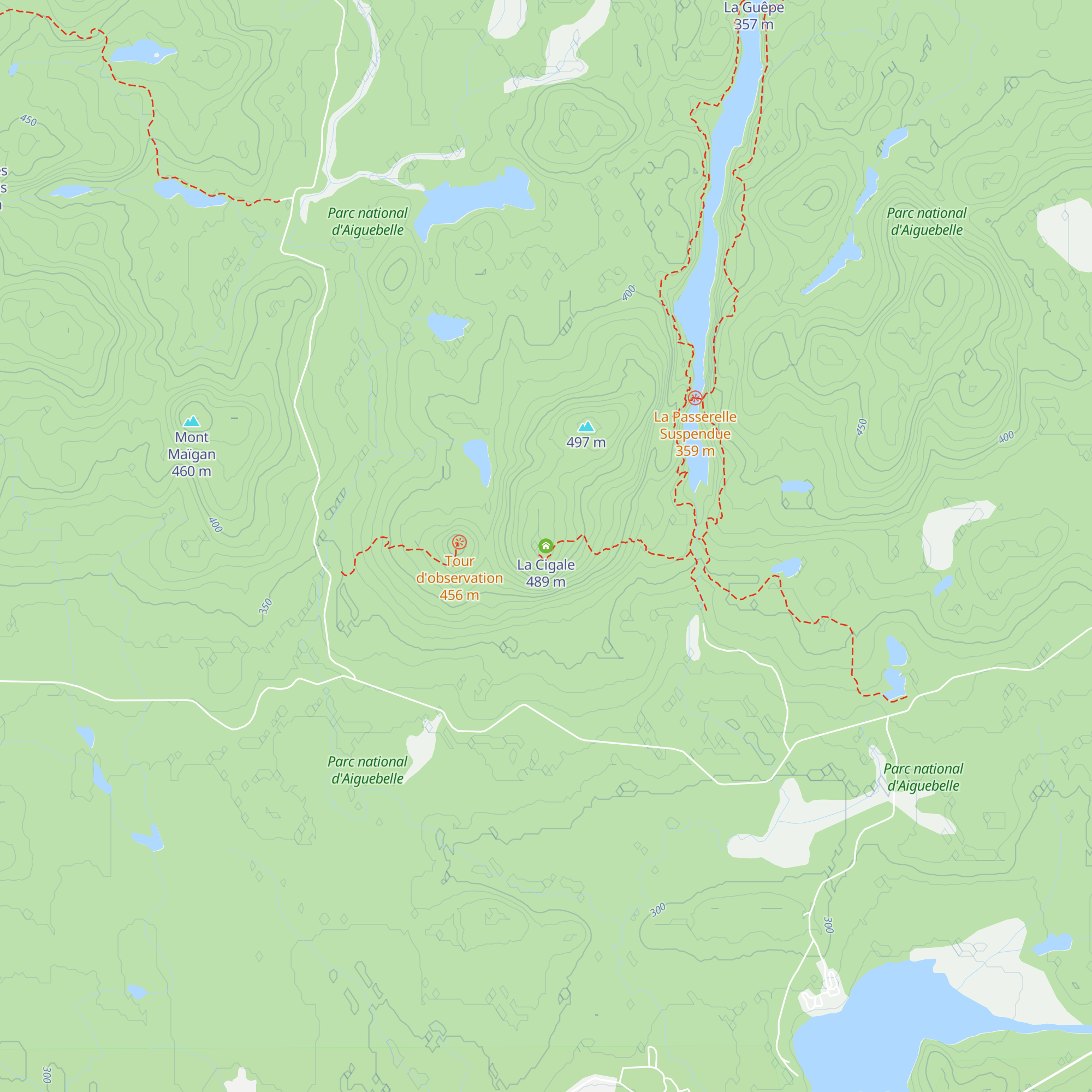 La Cigale map