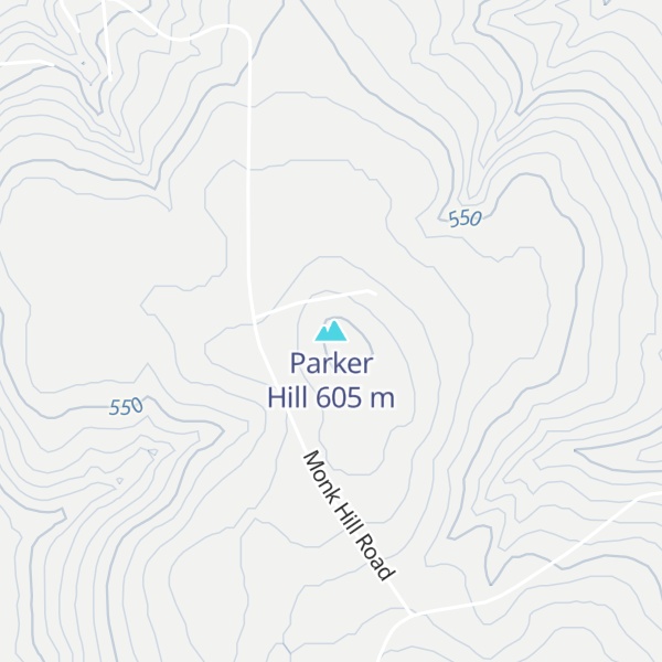 Map of Parker Hill