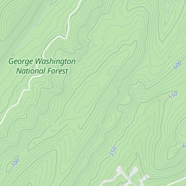Map of Buck Mountain