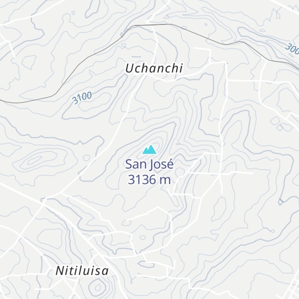 Map of San José