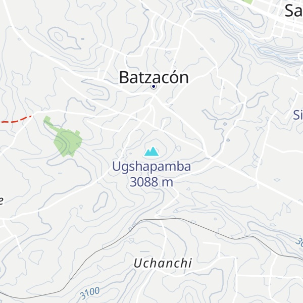 Map of Ugshapamba