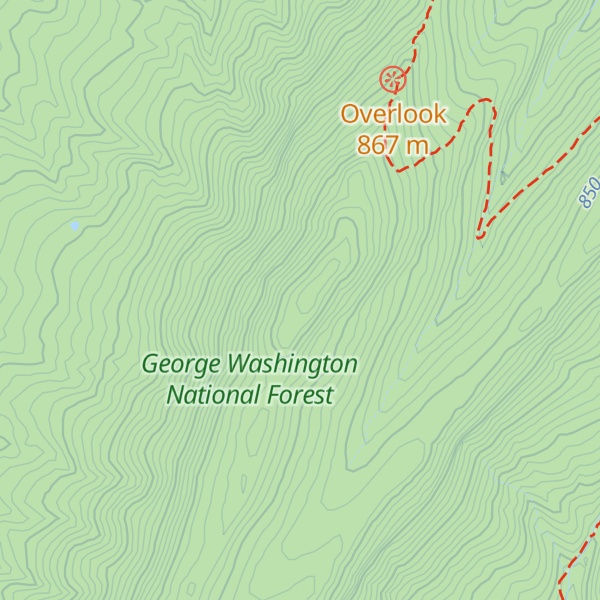 Map of Grubbs Knob
