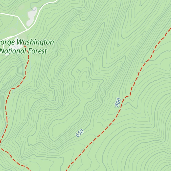 Map of Ben's Ridge