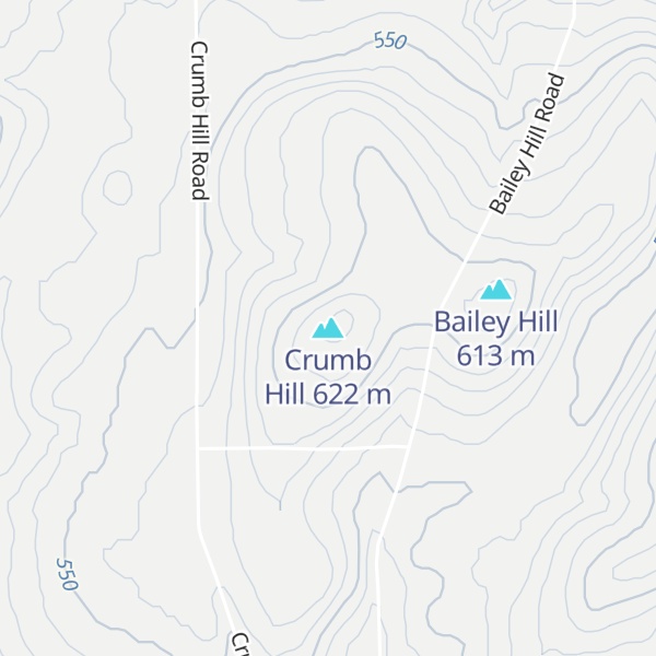 Map of Crumb Hill