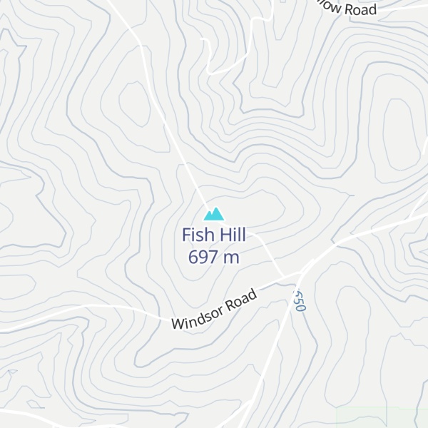 Map of Fish Hill