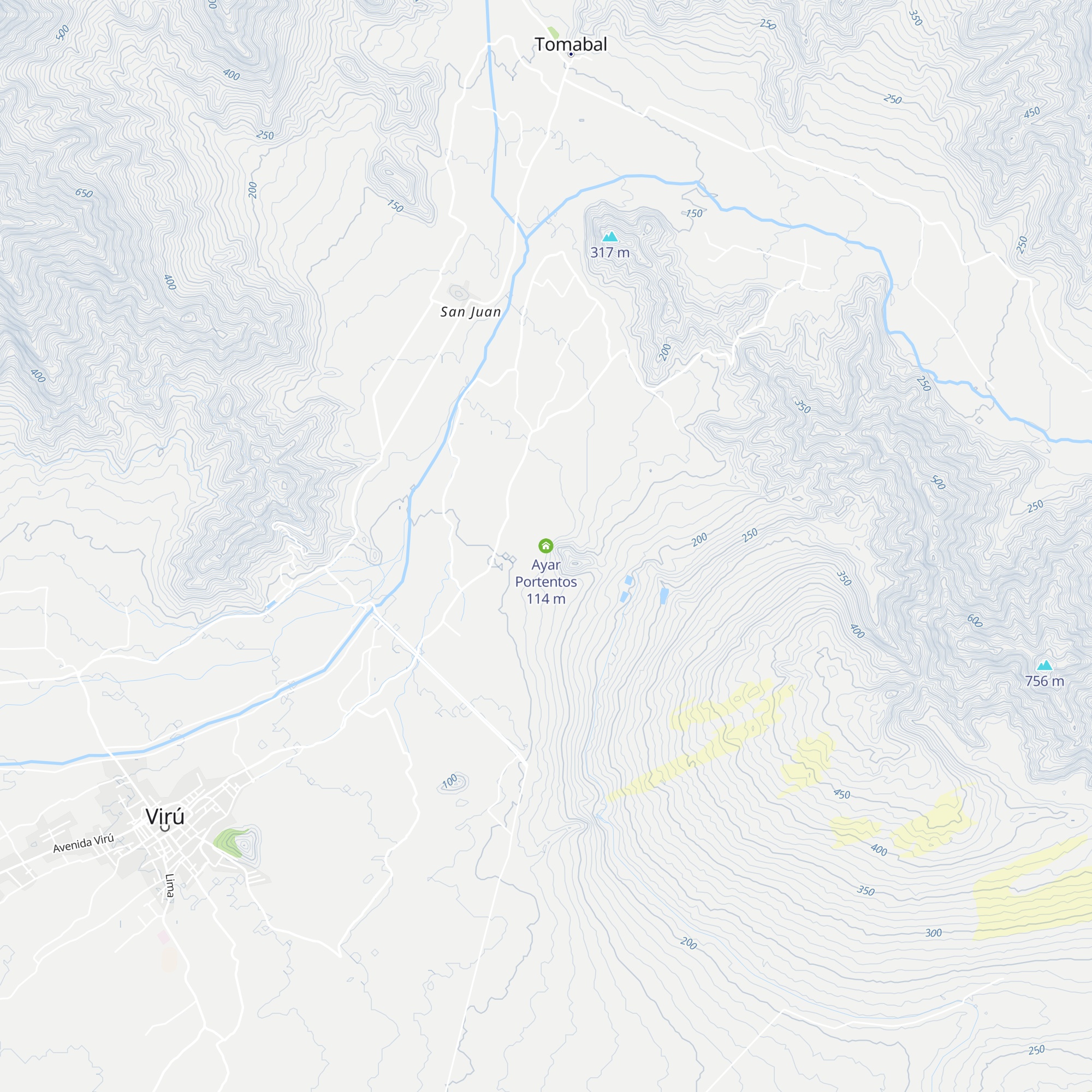 Ayar Portentos map