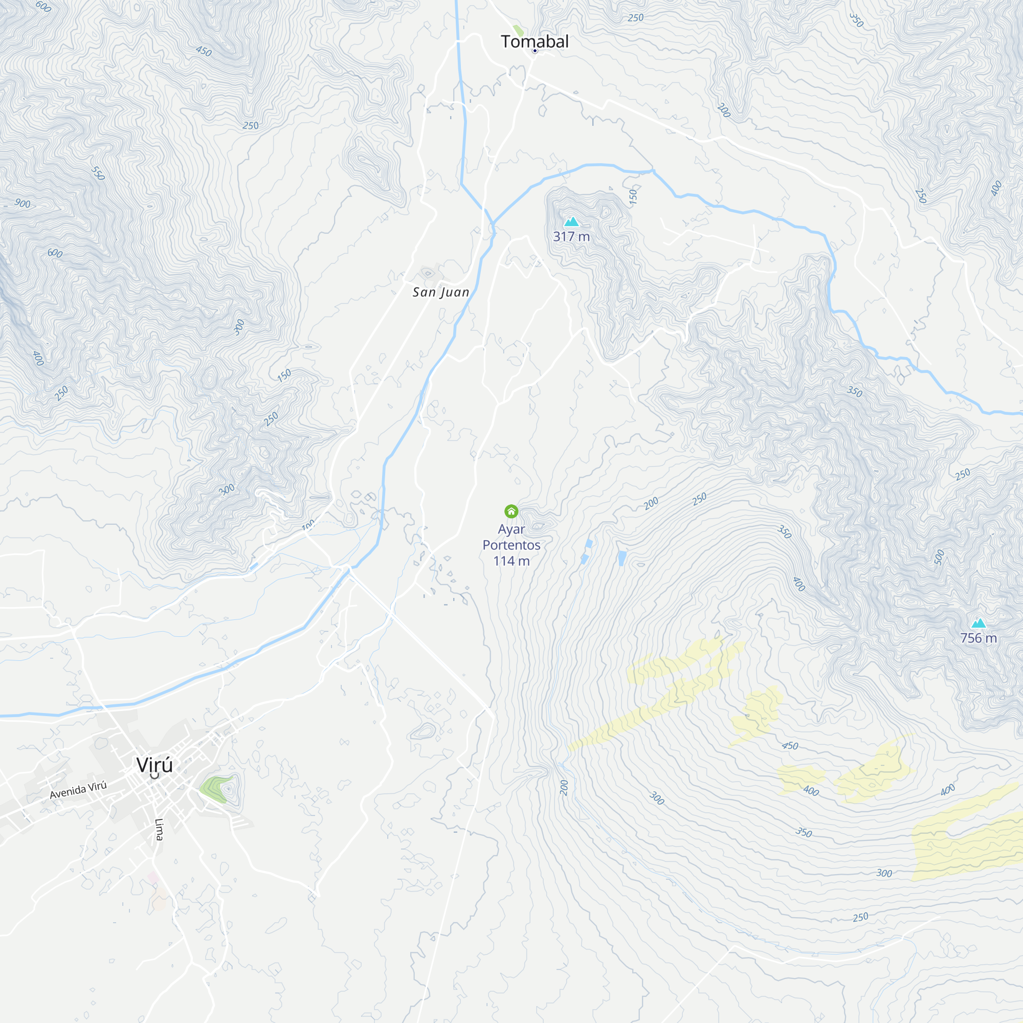 Ayar Portentos map