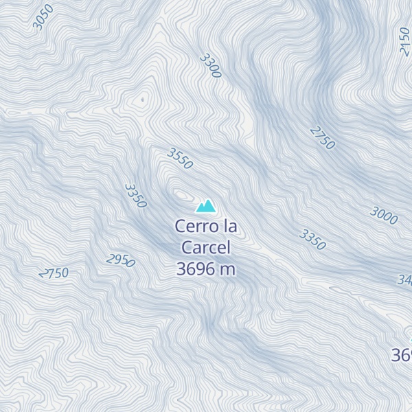 Map of Cerro la Carcel