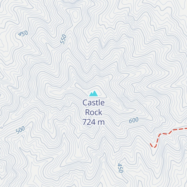 Map of Castle Rock
