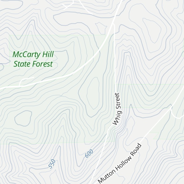 Map of Murder Hill