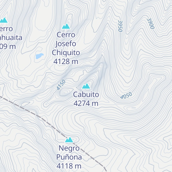 Map of Cabuito