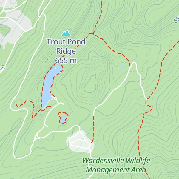 Map of Chimney Rock