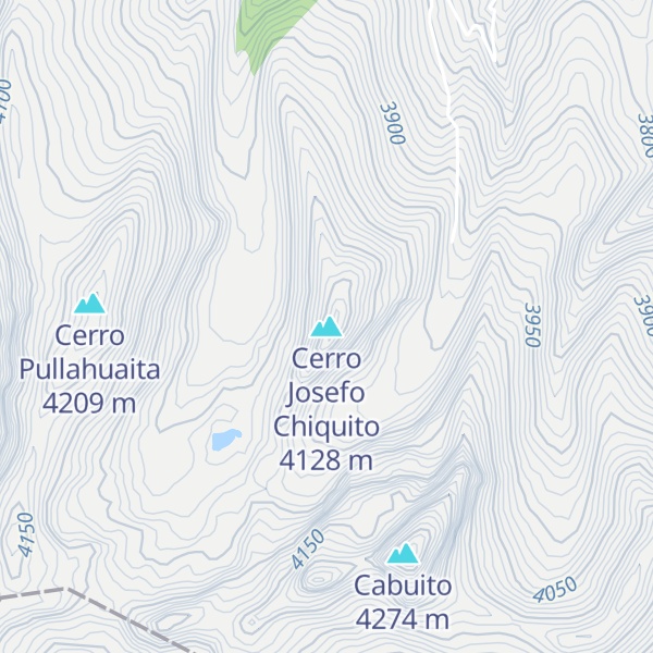 Map of Cerro Josefo Chiquito
