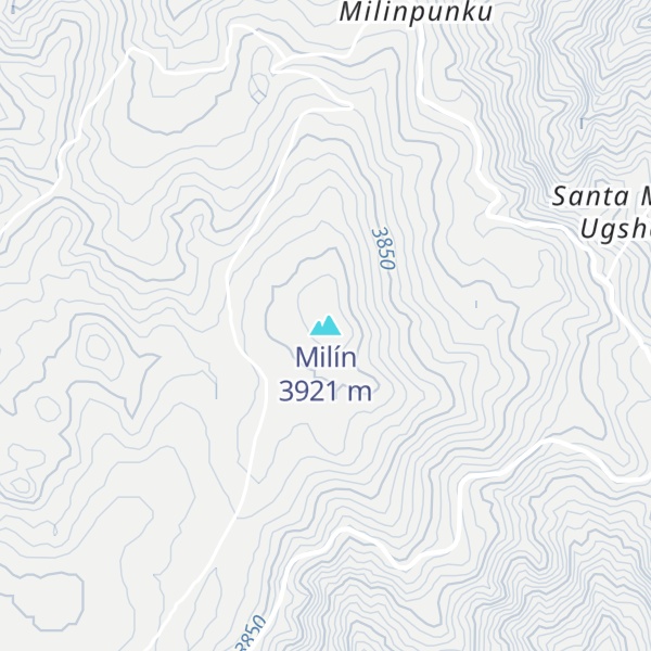 Map of Milín