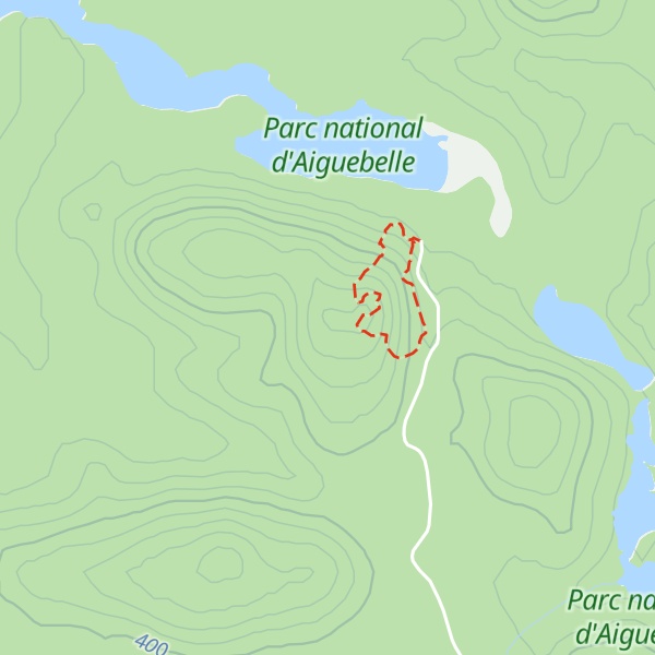 Map of Mont Rouge