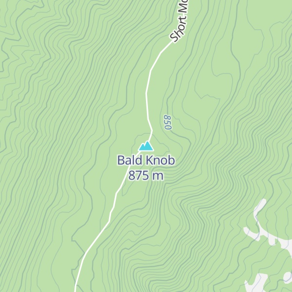 Map of Bald Knob