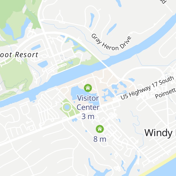 Map of Visitor Center
