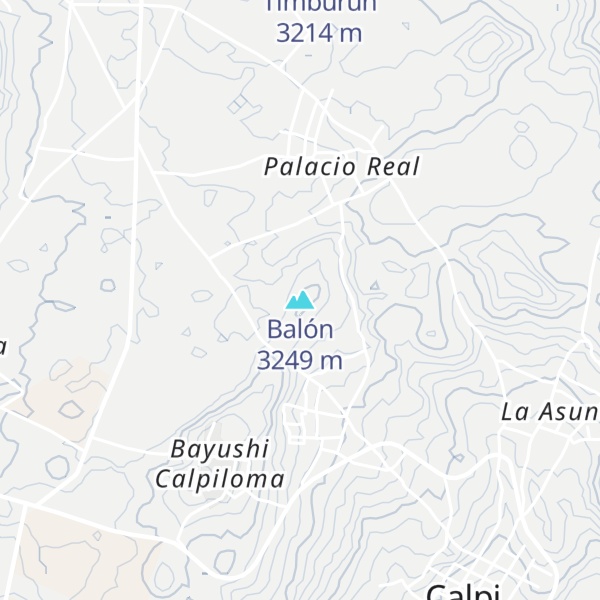 Map of Balón