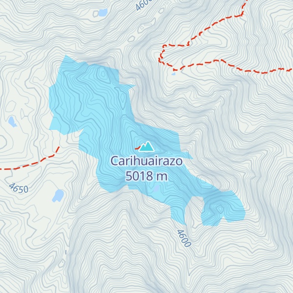 Map of Carihuairazo