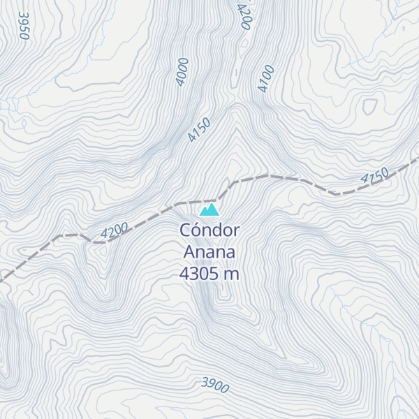 Map of Cóndor Anana