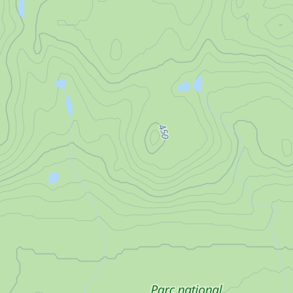 Map of Colline de l'Aigle
