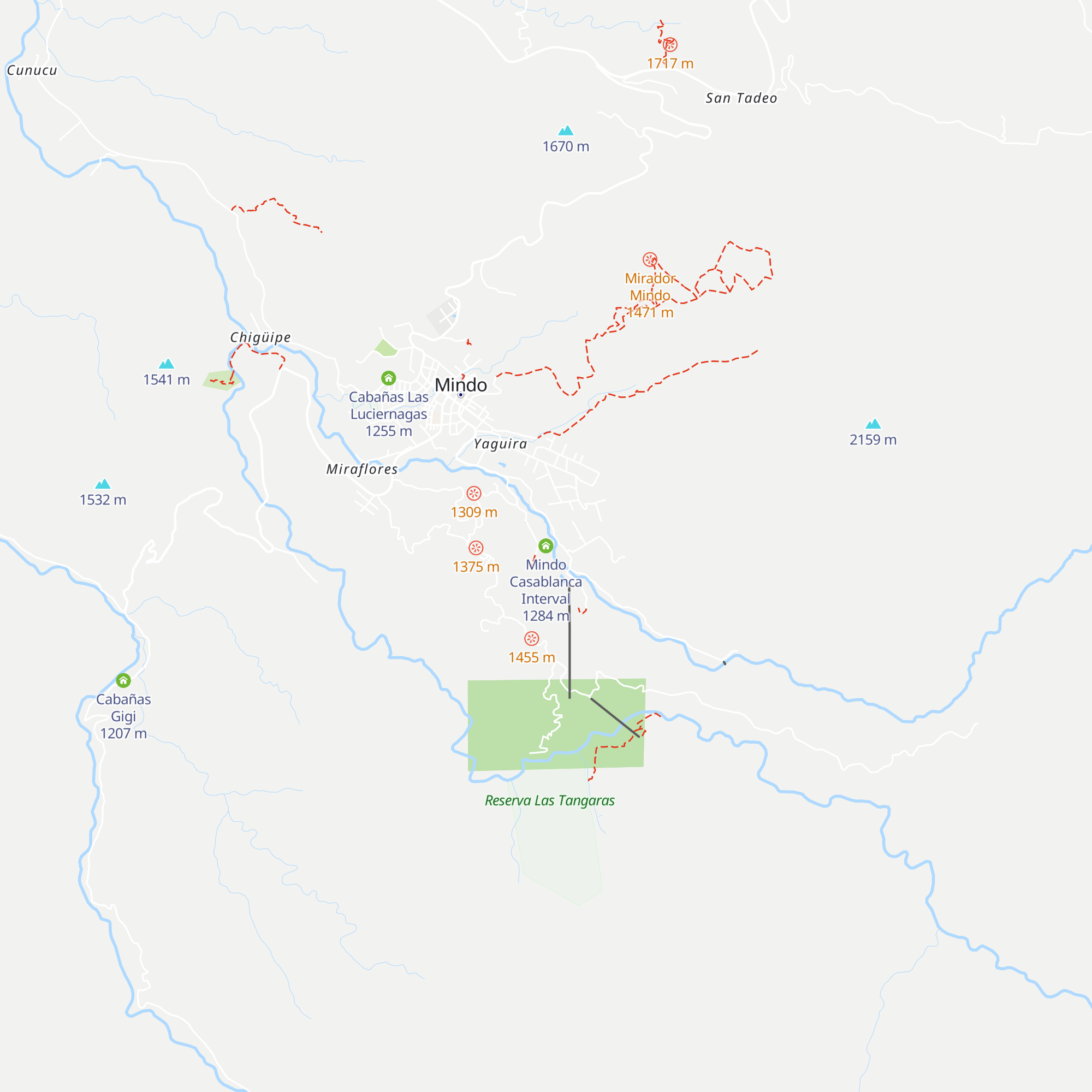 Mindo Casablanca Interval map