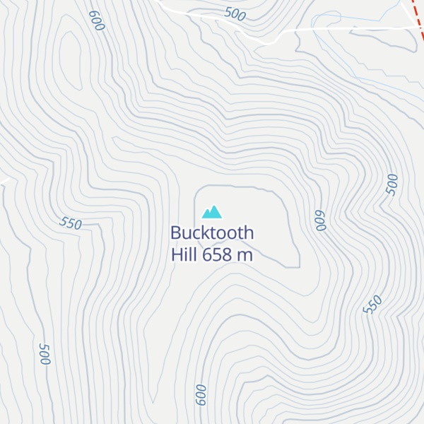 Map of Bucktooth Hill
