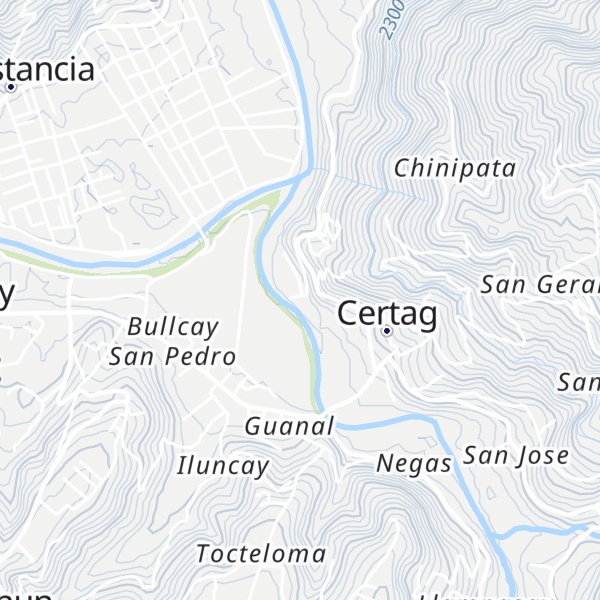 Map of Rancho San Rafael