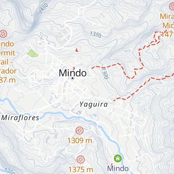 Map of Cabañas Guayabales del Lago