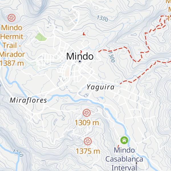 Map of Cabañas La Estancia