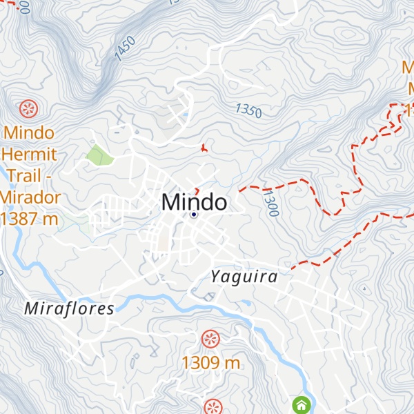 Map of Cabañas Eden