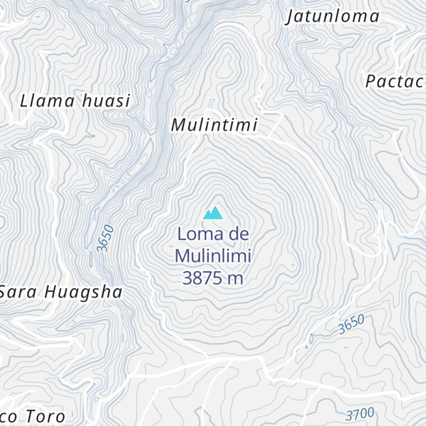 Map of Loma de Mulinlimi