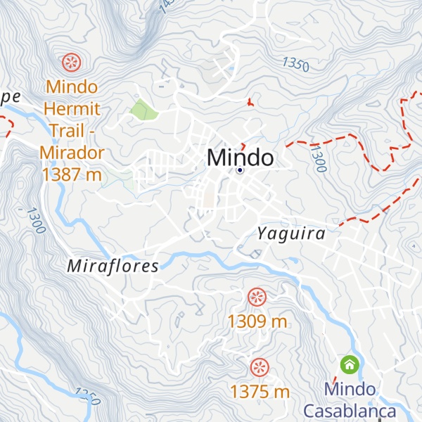Map of Cabañas Armonía y Jardín de Orquídeas