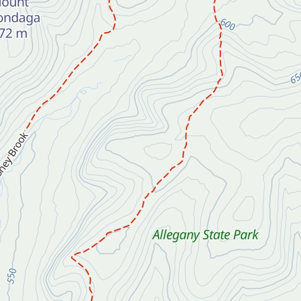 Map of Mount Oneida