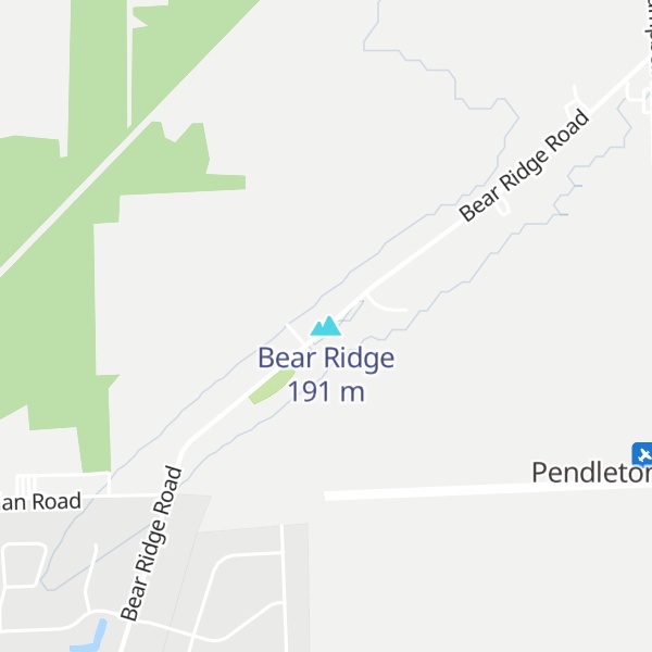 Map of Bear Ridge