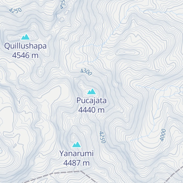 Map of Pucajata