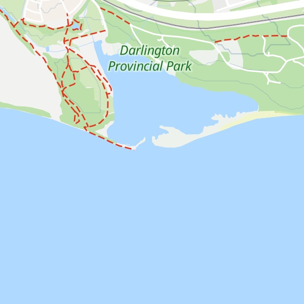 Map of McLaughlin Point