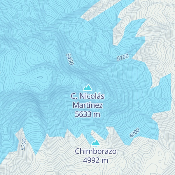 Map of C. Nicolás Martínez