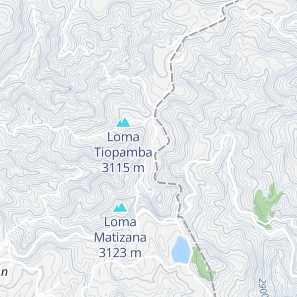Map of Loma Chorro
