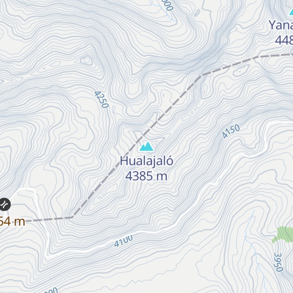 Map of Hualajaló