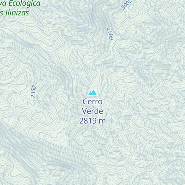 Map of Cerro Verde