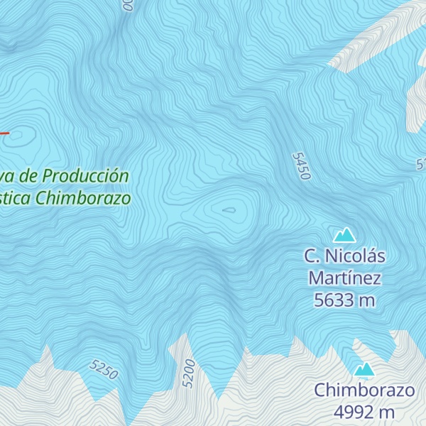 Map of Cumbre Politécnica