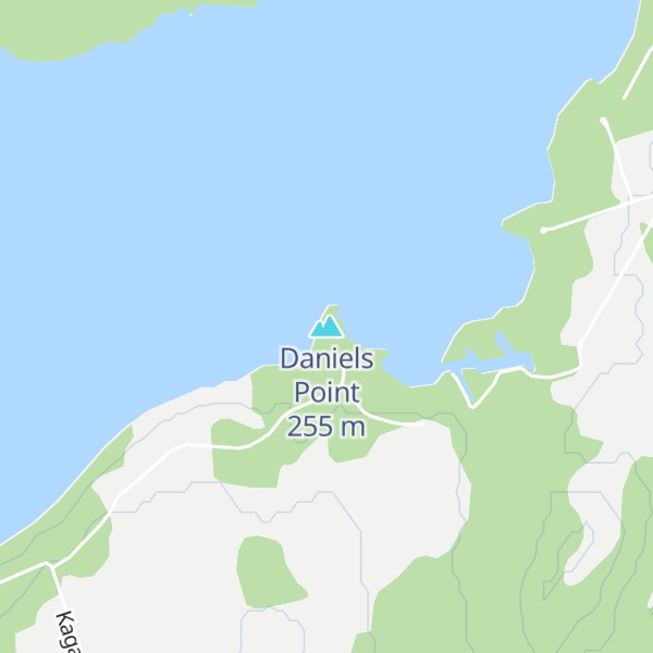 Map of Daniels Point