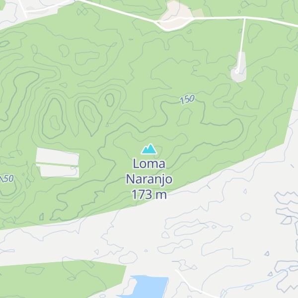 Map of Loma Naranjo