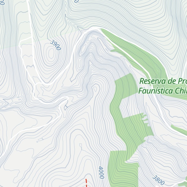Map of Cabaña Peña Brava
