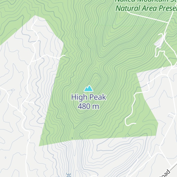 Map of High Peak