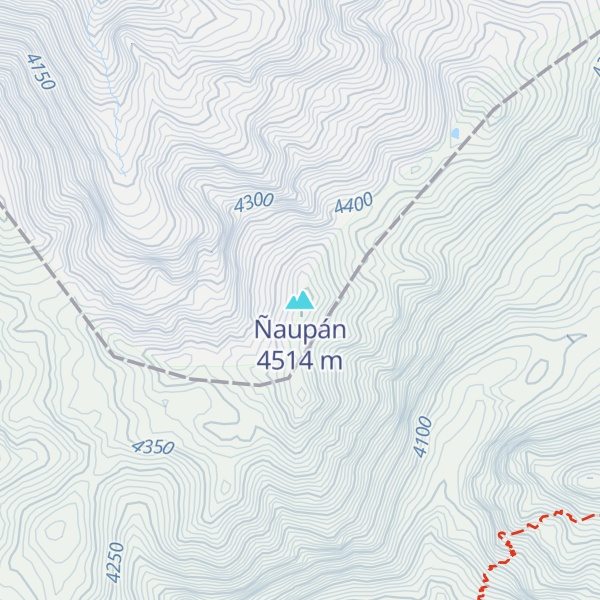 Map of Ñaupán