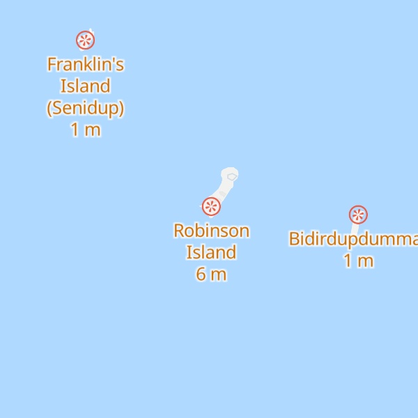 Map of Cabañas Narasgandup Bipi