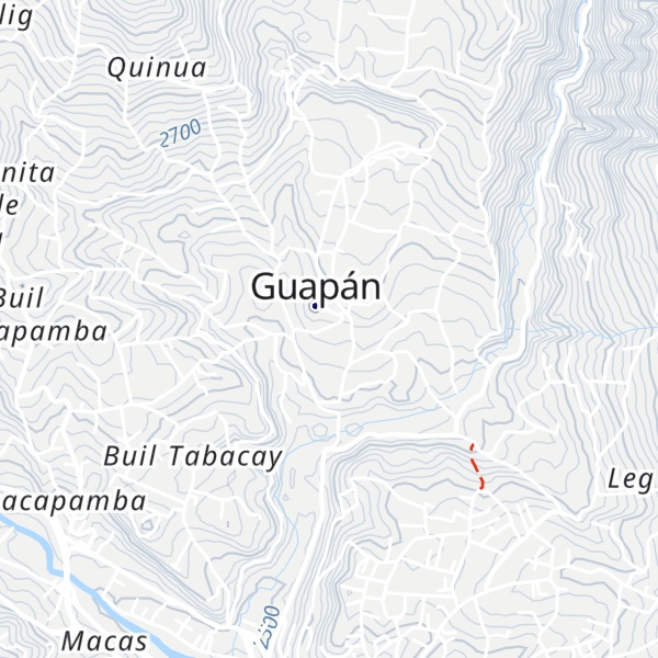 Map of Cabaña Don Pancho